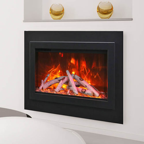Lareira tipo inserto elétrica - TRD 33 INS  - Amantii - contemporânea / com controle remoto