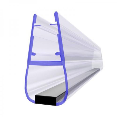 Perfil de vedação em PVC - UKM01  - JKB Group - para box de banheiro / em U