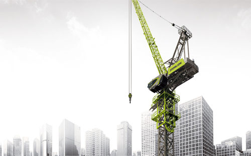 Guindaste com torre - L250-16 - Zoomlion International Trade Co., Ltd. - com lança elevatória / fixo / de elevação