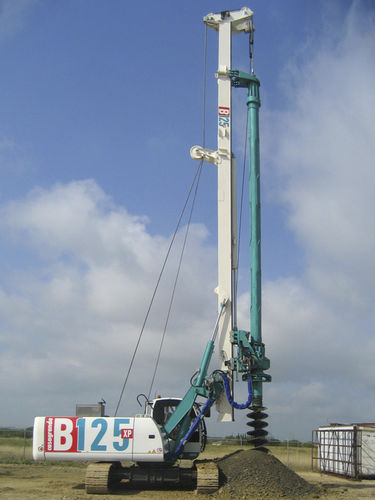 Perfuratriz a diesel - B125 XP  - CASAGRANDE - Foundation Division - rotativa / para construção civil / para estacas escavadas