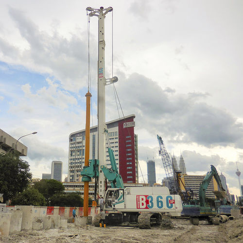 Perfuratriz a diesel - B360 XP - CASAGRANDE - Foundation Division - rotativa / para construção civil / para estacas escavadas