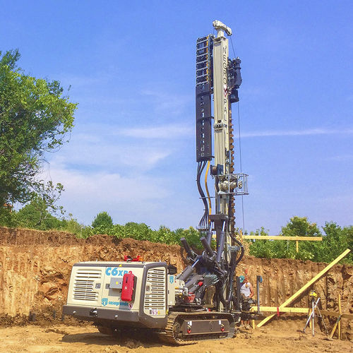 Perfuratriz a diesel - C6 XP-2 - CASAGRANDE - Foundation Division - rotativa / para construção civil / de esteiras