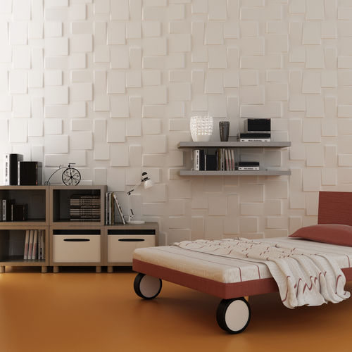 Painel decorativo para ambiente interno - RUBIK - 3Dcora - para teto / para parede / leve