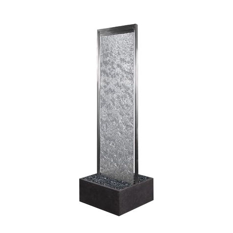 Painel borbulhador autoportante - NET COLUMN  - Artaqua - aço inoxidável