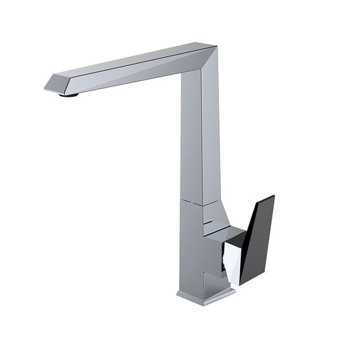 Misturador monocomando de bancada - 99708 - VENTU - Grifería Clever - em latão cromado / para cozinha / 1 furo