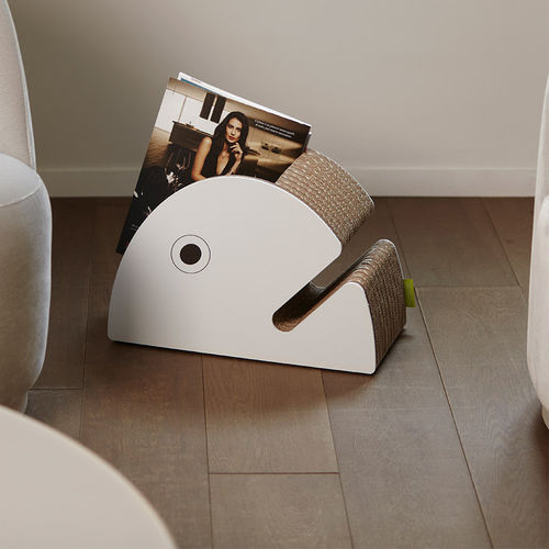 Porta-revistas de design original - FUOR D’ACQUA - Kubedesign - da linha residencial / em cartão