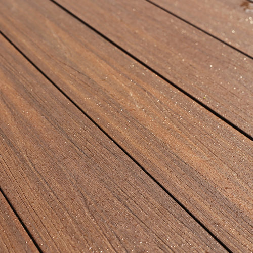 Tábua de deck em compósito - ULTRASHIELD BOARDS - Déco - cinza / cor areia / bege