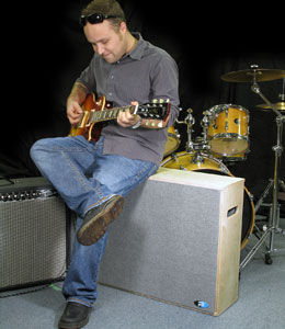 Painel de absorção acústica autoportante - GOTRAP™ - Primacoustic - em madeira / em MDF / de lã
