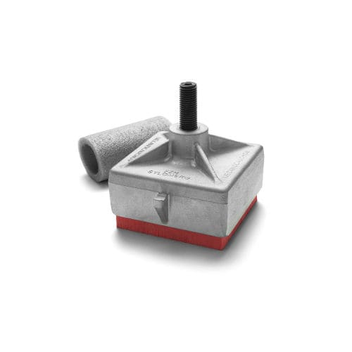 Pedestal para piso elevado para ambiente interno - FZH + SYLOMER® - AMC Mecanocaucho - para revestimento cerâmico