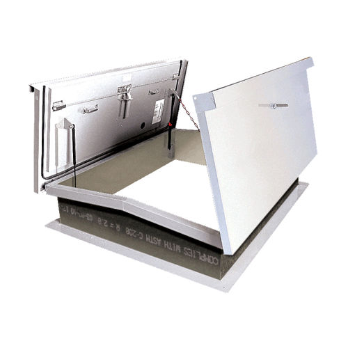 Alçapão para telhado - A6868 - Acudor Products Ltd. - quadrado / em alumínio / para sistema de automação residencial