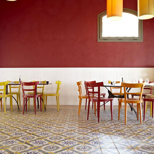 Placas de revestimento em terracota - MEDITERRANEO M 2 - Made a Mano Srl - Rosario Parrinello - em pedra / de lava esmaltada / para ambiente interno