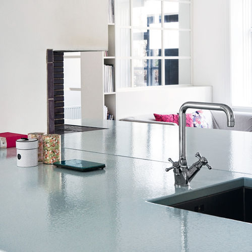 Tampo de bancada de rocha vulcânica - COUNTERTOP CRISTALLI - Made a Mano Srl - Rosario Parrinello - para cozinha
