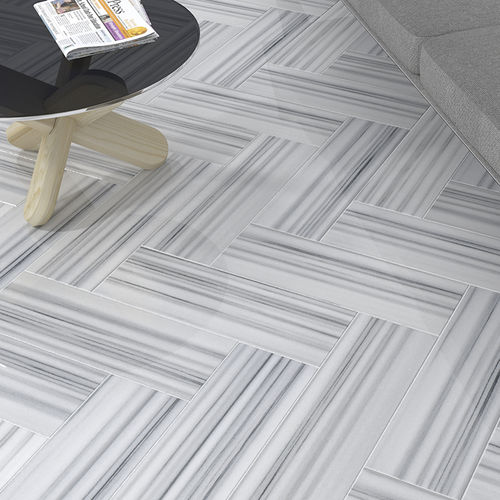 Placas de revestimento em mármore - MARMARA : 90 - Ionic Stone - polida / para ambiente interno / de piso