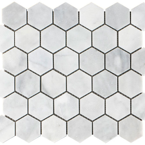 Pastilhas em mármore - CARRARA - Ionic Stone - texturizada / para ambiente interno / de parede