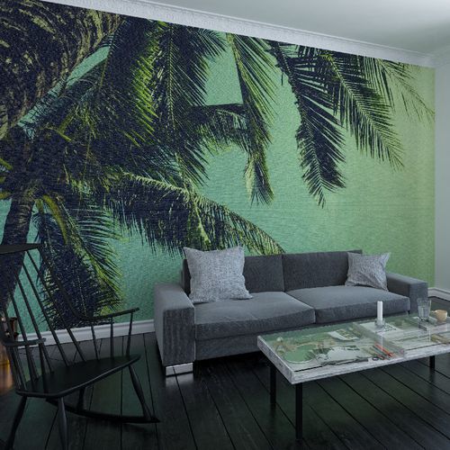 Papel de parede contemporâneo - PALM TREE - HD WALLS - em tecido não tecido / vinílico / com natureza