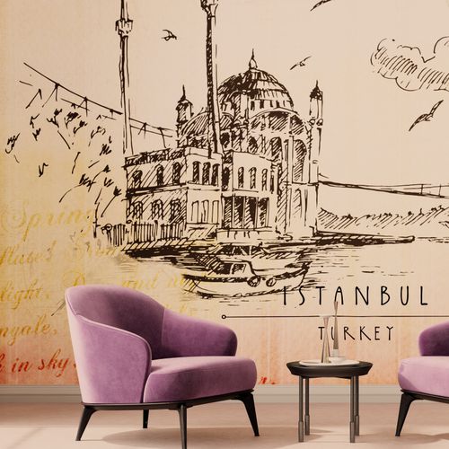 Papel de parede contemporâneo - İSTANBUL - HD WALLS - em tecido não tecido / vinílico / padrão urbano