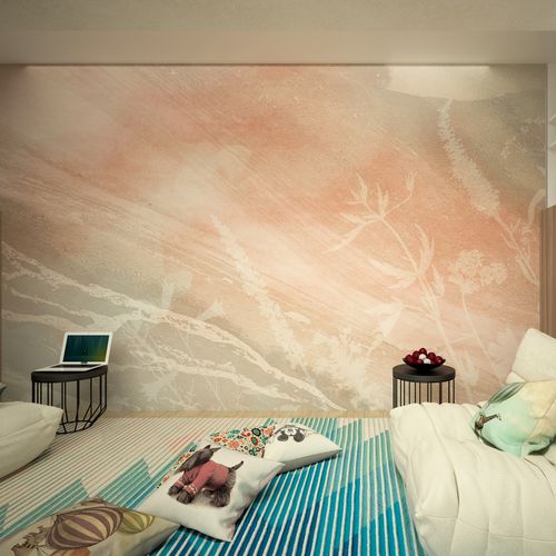 Papel de parede contemporâneo - HALLUCINATION - HD WALLS - em tecido não tecido / em seda / vinílico