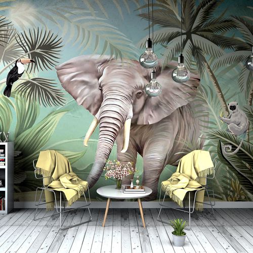 Papel de parede contemporâneo - MY SECRET JUNGLE - HD WALLS - em tecido não tecido / em seda / vinílico