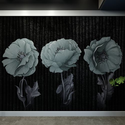 Papel de parede contemporâneo - THREE LIARS - HD WALLS - em tecido não tecido / em seda / vinílico