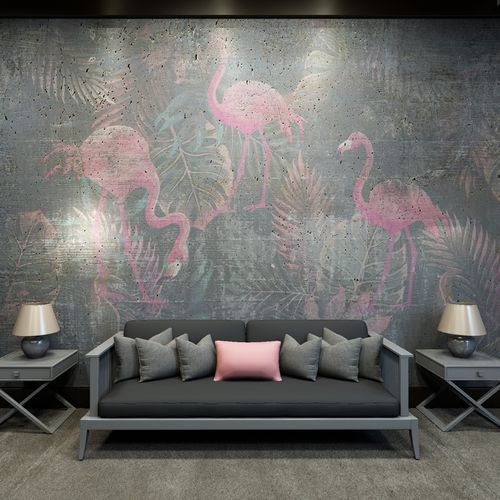 Papel de parede contemporâneo - FLAMANT - HD WALLS - em tecido não tecido / em seda / vinílico