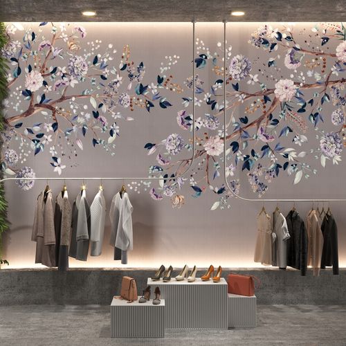 Papel de parede contemporâneo - PRIMAVERA - HD WALLS - em tecido não tecido / vinílico / em poliéster