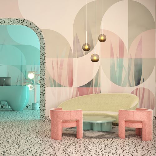 Papel de parede de design original - SONATA - HD WALLS - em tecido não tecido / vinílico / em poliéster
