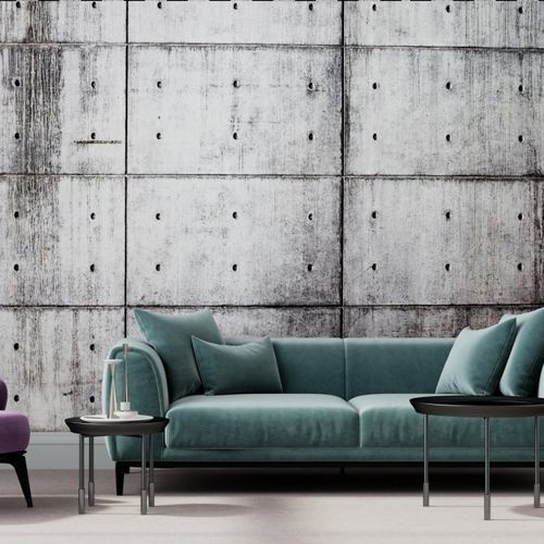 Papel de parede contemporâneo - TEXTURED WALL - HD WALLS - vinílico / de cor lisa / efeito de concreto