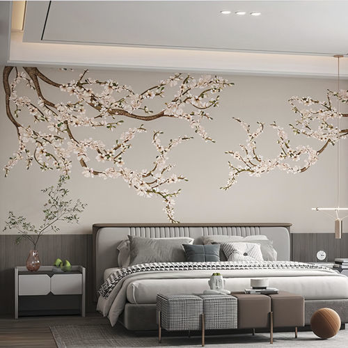 Papel de parede contemporâneo - MAGNOLIA - HD WALLS - em tecido não tecido / vinílico / em poliéster