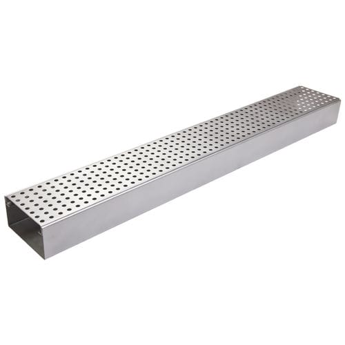 Calha de escoamento com grelha - CUBO - Richard Brink GmbH & Co KG - grelha de aço galvanizado / grelha em aço inoxidável / para espaço público