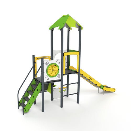 Estrutura lúdica para parque infantil - 11050 - Astrus Playgrounds - metálica / em PEAD / modular