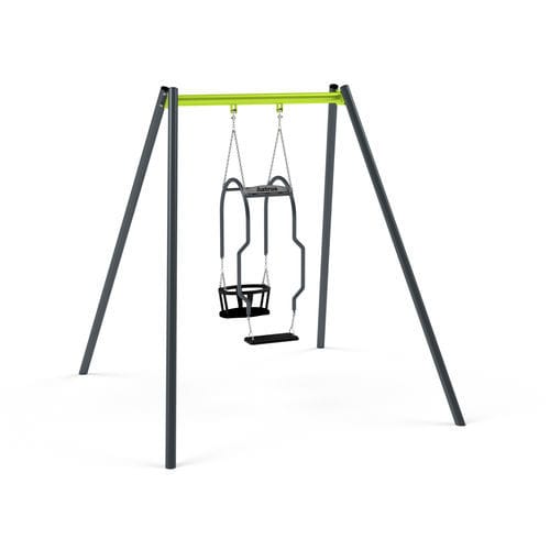 Balanço metálico - 3516S - Astrus Playgrounds - para playground / duplo