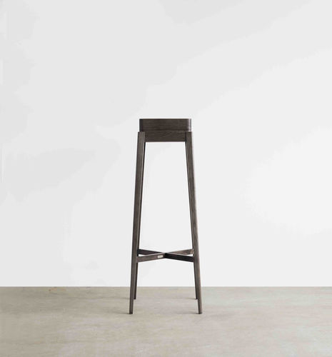 Mesa floreira contemporânea - FLORAL - Ziinlife - em carvalho / retangular / com gavetas