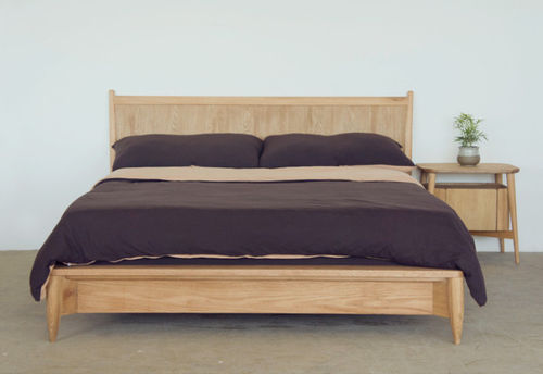 Cama de casal - HOLD - Ziinlife - contemporânea / com cabeceira / com box baú