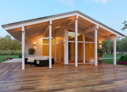 Casa pré-fabricada - STELLY 113 - Lumi Polar - ecológica / com economia de energia / contemporânea