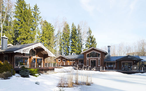 Casa pré-fabricada - A LA RUSSE 355 - Lumi Polar - ecológica / com economia de energia / clássica