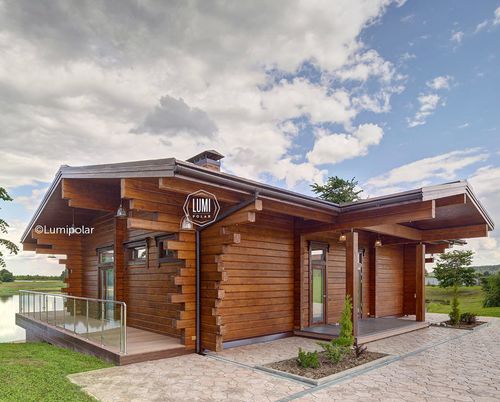 Casa pré-fabricada - TAIGA 113 - Lumi Polar - ecológica / com economia de energia / clássica