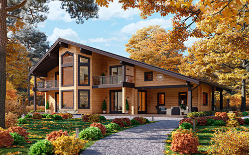 Casa pré-fabricada - JACKLIN 280 - Lumi Polar - ecológica / com economia de energia / contemporânea