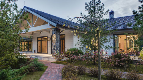 Casa pré-fabricada - DESSERT 391 - Lumi Polar - contemporânea / em pinho