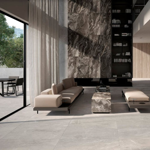 Placas de revestimento em grés porcelanato - IMPERIAL ARIAN - Exagres - polida / para ambiente interno / para ambiente externo