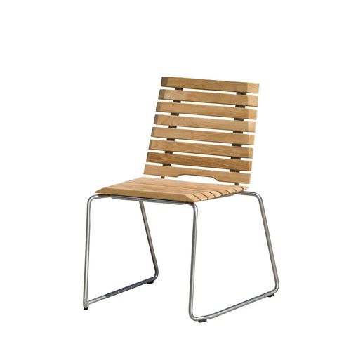 Cadeira contemporânea - OPERA - Pircher - para ambiente externo / para ambiente interno / em teca