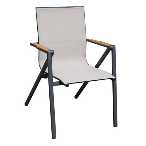 Cadeira contemporânea - SOHO - Pircher - para ambiente interno / em Textilene® / com base em alumínio