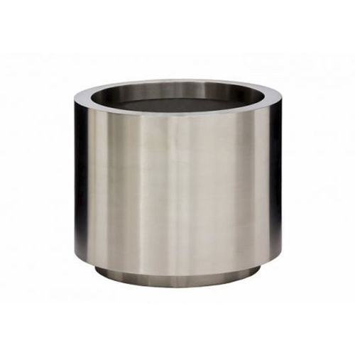 Floreira em aço inoxidável - NR. 10051 series - Ekikranj - em aço galvanizado / em aço revestido a pó / redonda