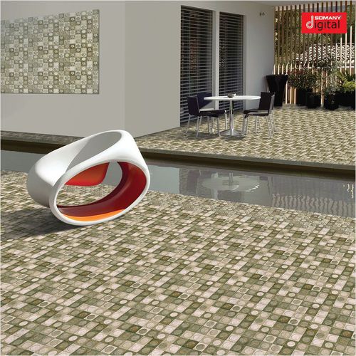 Placas de revestimento em cerâmica - GARDENA - Somany Ceramics Ltd. - com relevo / para ambiente externo / para piso