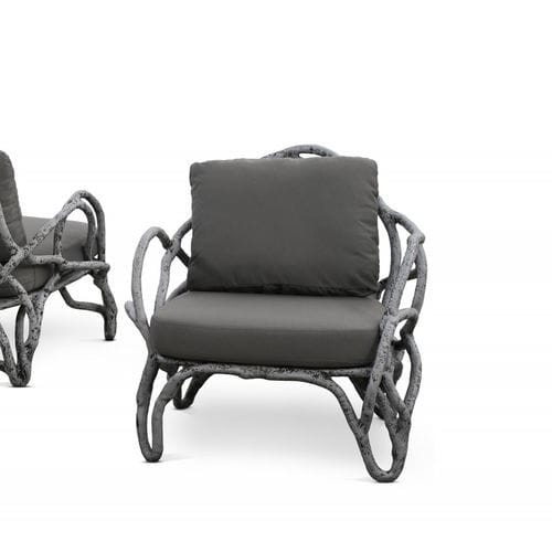 Poltrona de design orgânico - EROS - KARPA - em Sunbrella® / de fibra de vidro / de resina