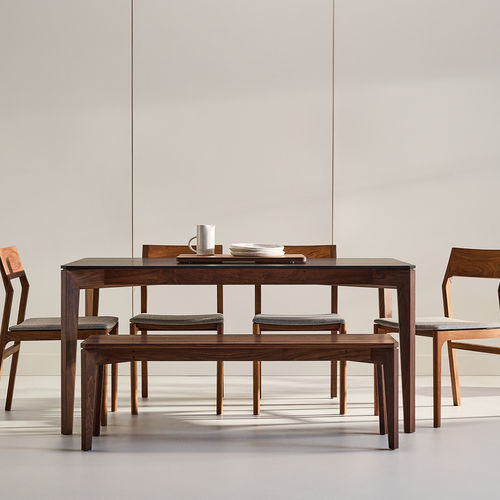 Mesa de jantar contemporânea - T110 series - KASTELLA - em carvalho / em nogueira americana / em madeira de ácer