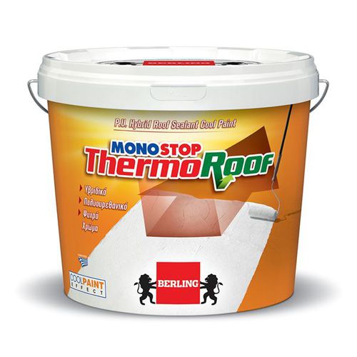 Manta impermeabilizante isolante - MONOSTOP THERMO ROOF - Berling Paints - para cobertura / para esquadrias / adesiva