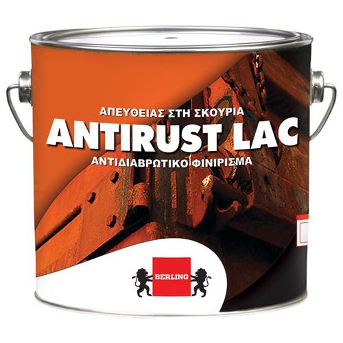 Tinta anticorrosão - ANTIRUST LAC - Berling Paints - para metais / sintética / brilhante