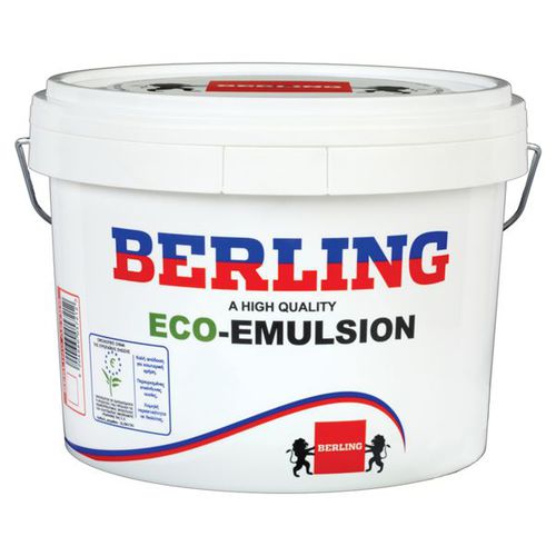 Tinta decorativa - ECO BERLING EMULSION - Berling Paints - para ambiente interno / para parede / à base de água