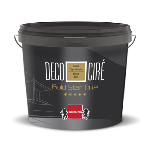 Argamassa de alisamento - DECO CIRE - Berling Paints - para alvenaria / de cimento