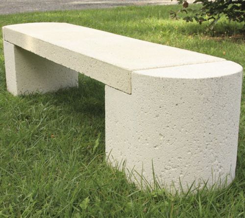 Banco para espaço público clássico - NEUCHATEL - PREFAC MYWAY - em concreto